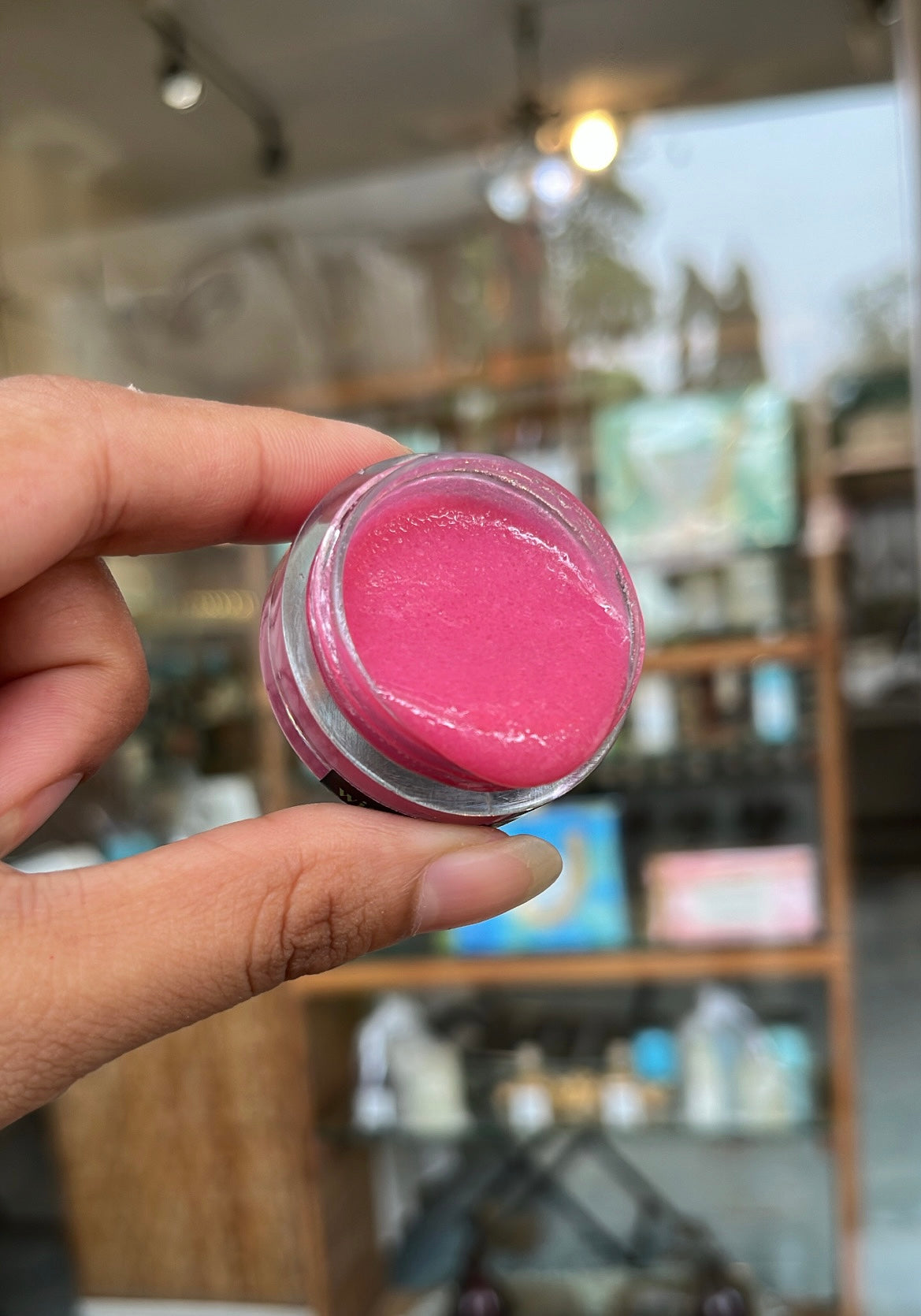 Rose & Strawberry lip scrub