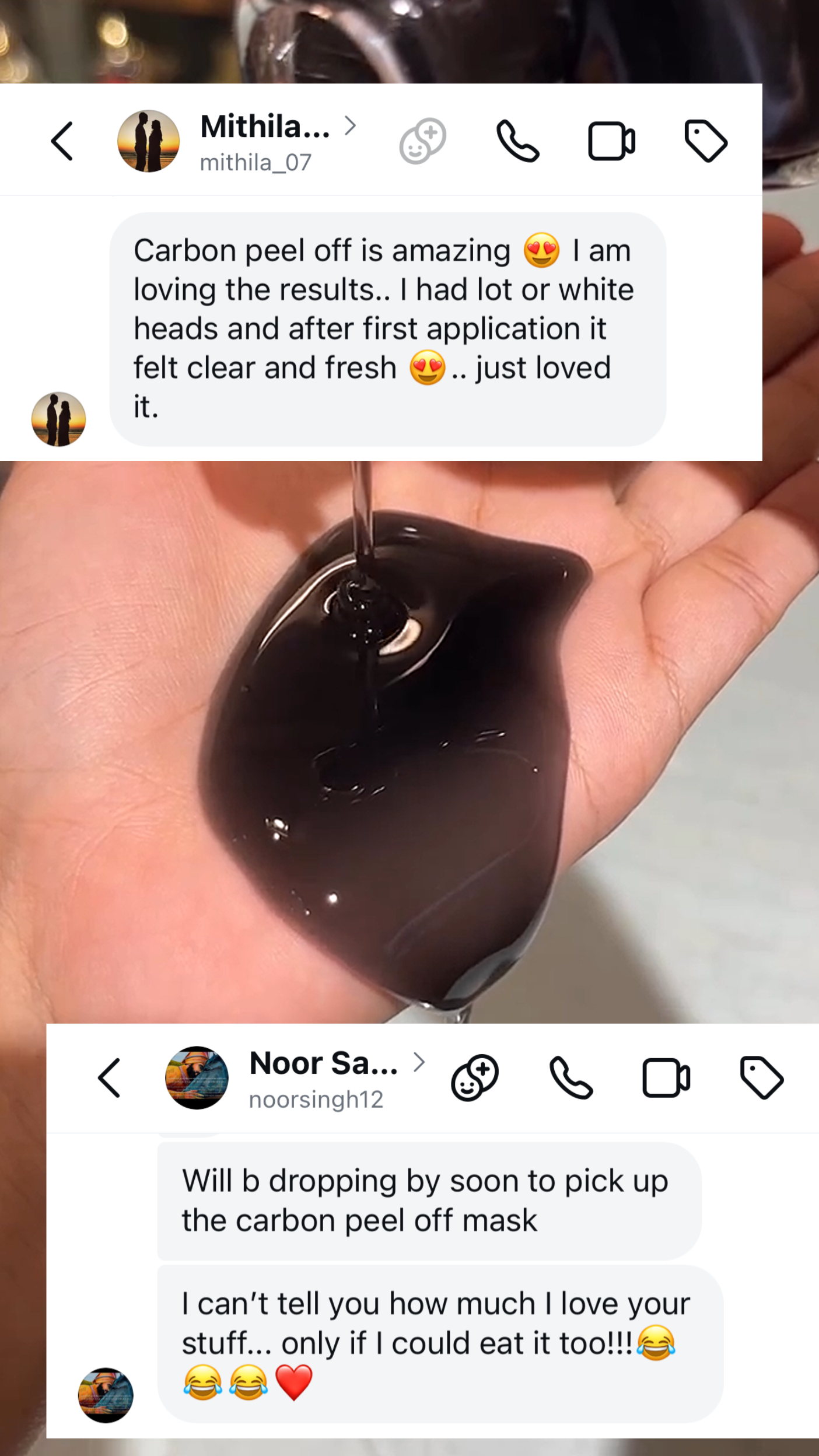 Activated Charcoal Peel Off