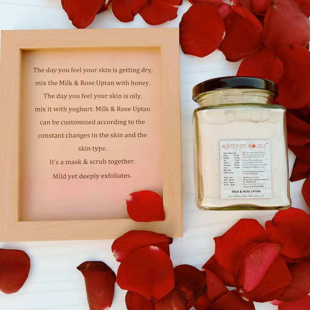 Milk and Rose Uptan