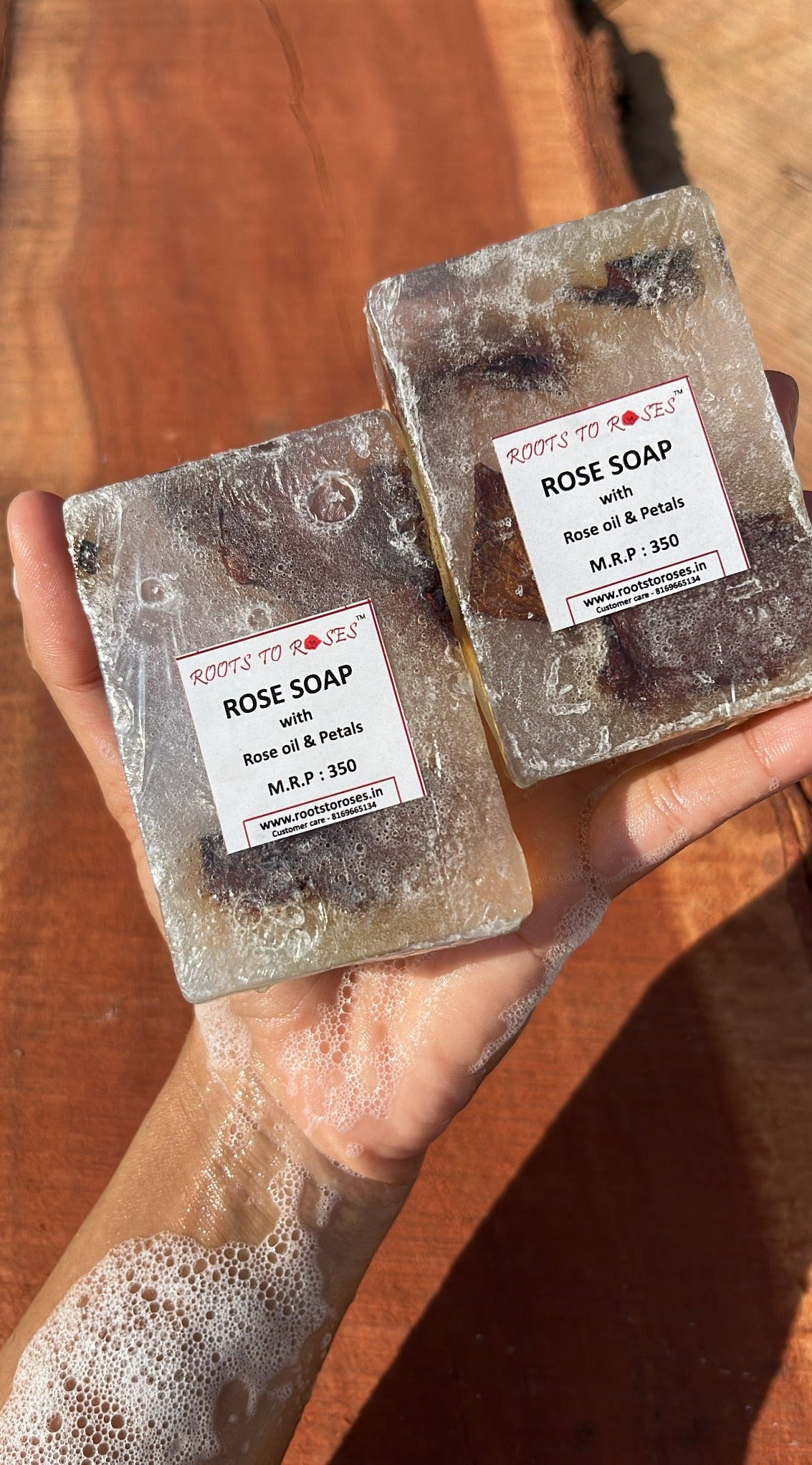 Rose oil Soap