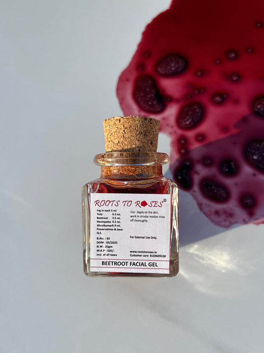 Beetroot facial Gel