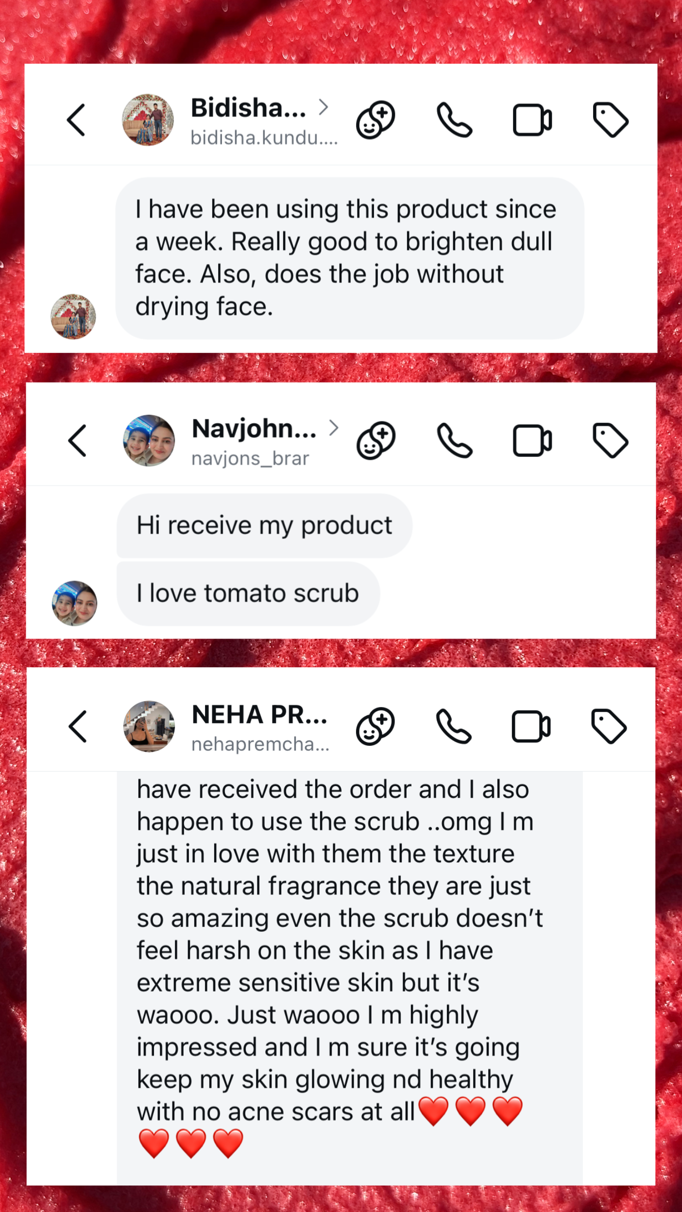 Tomato Scrub