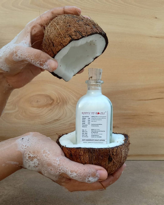 Antidandruff Scalp Lotion Coconut Shampoo