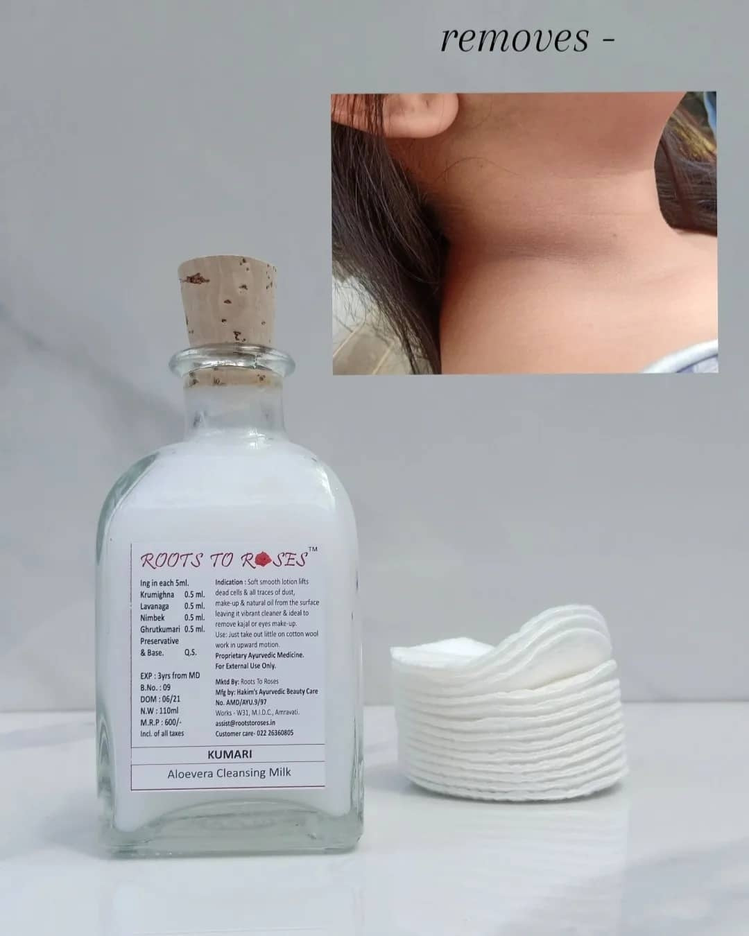 White Rose Cleansing Milk